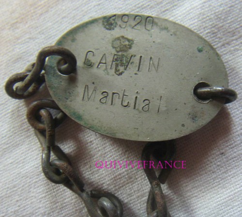 Pid372 plaque identite ww1 - pid372,