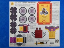 TOP ! MAQUETTE PAPIER Paper model - SHELL BERRE - DURYEA 1893 N° 28