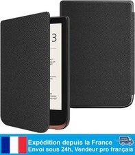 Étui pour Liseuse Vivlio Touch Lux 5 Lux 4, Touch HD 3 et Basic Lux 2, Noir