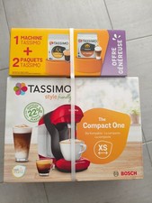 Machine Café Cafetière Capsules Tassimo BOSCH Multi-Boissons ROUGE