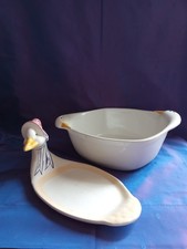 DEUX CANARDS   en céramique