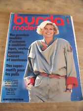 MAGAZINE BURDA MODEN JUPES /