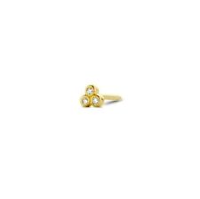 14K or Jaune Diamant Piercing