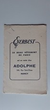Buvard EVERBEST LE BEAU VÊTEMENT DE PARIS  CHEZ ADOLPHE  NANCY 