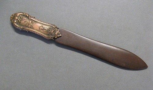 Coupe papier bronze - papier, en