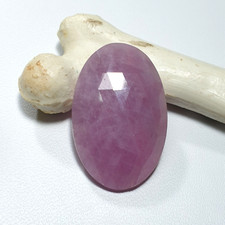 100% Naturel Rose Couleur Saphir 16x25 MM Forme Ovale Tranche à Facettes Coupe