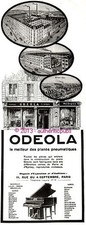 Publicite odeola piano - publicite,
