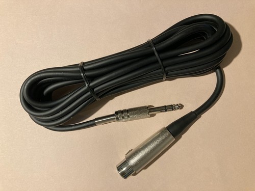 Cable adaptateur xlr trois - xlr, à