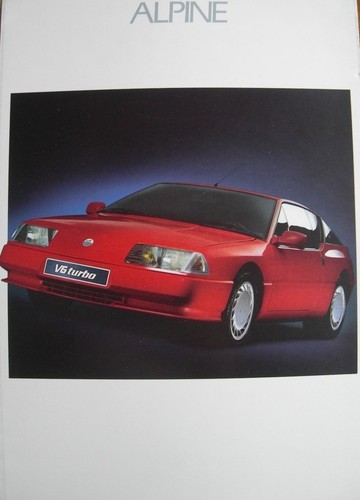 Renault alpine turbo - +,