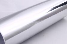 Film adhésif chromé effet MIRROIR  thermoformable carbone 50 x 50 cm