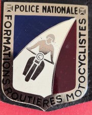 Insigne des formations routières motocyclistes de la police nationale