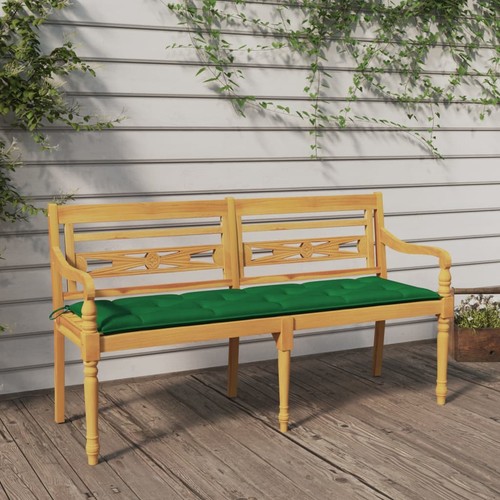 Banc batavia avec coussin - banc,