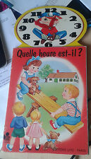 Quelle heure est-il ? Lito n° 43102. DL 1975. Enfantina.