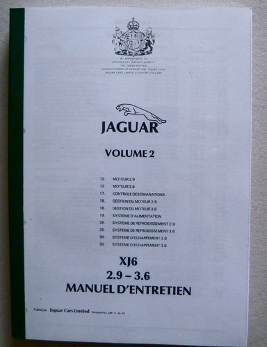 Jaguar 3 6 - xj, l