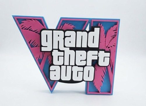 Grand theft auto plaque - grand,