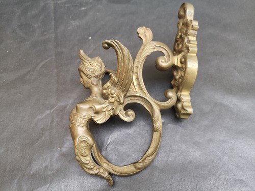 Patère porte manteau bronze