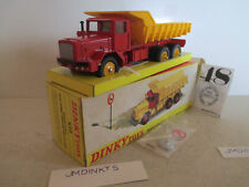 DINKY 572 BERLIET GBO QUARRY TRUCK UNCOMMON MIB 9 EN BOITE PEU COURANTNICE LOOK