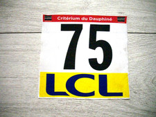 Dossard cycling Critérium  Dauphiné 2025 PARET-PEINTRE collection Decathlon-AG2r