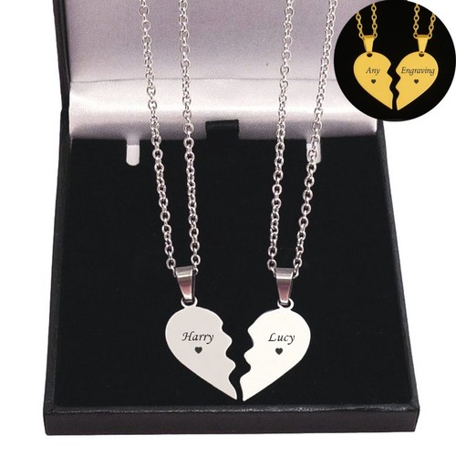 Collier cœurs fendus - collier,