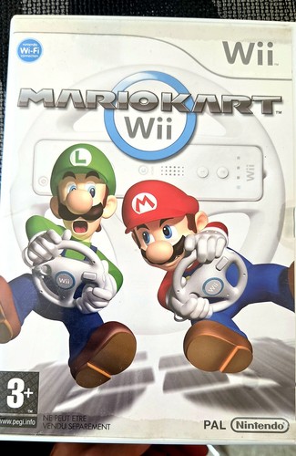 Mario kart wii avec - volant,