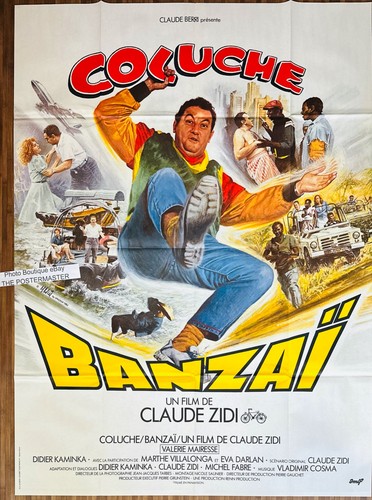 Affiche cinéma banzai - cinéma,