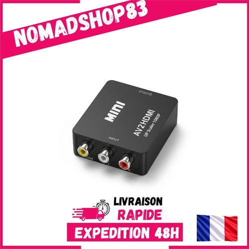 Convertisseur rca vers - vers, hdmi