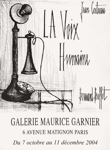 Bernard buffet affiche 2004 - affiche,