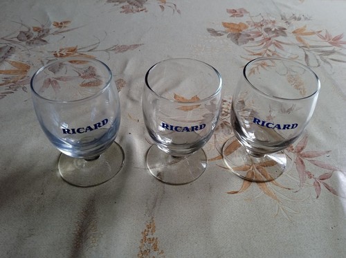 Lot verres ballon à - de,