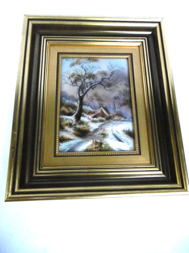 Tableau emaux limoges - de,