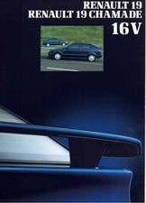 Catalogue brochure Renault 19
