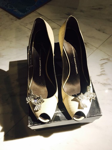 Giuseppe zanotti ivory beige - zanotti,