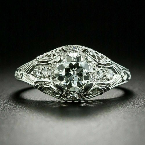 Bague fiançailles style - de,