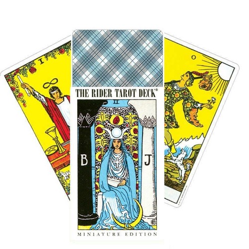 Miniature rider waite - rider-waite, tarot