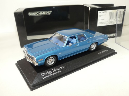 Dodge monaco 1974 bleu - dodge,