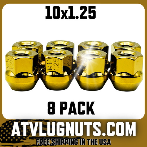 Acorn bulge lug nuts - lug, 2001