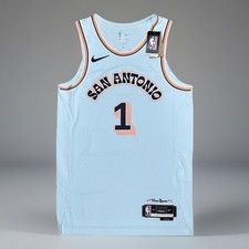 NWT AUTHENTIQUE Victor WEMBY Wembanyama NBA Maillot De Basketball Kobe Curry 44