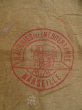Rare sac toile de jute