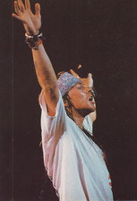 Carte postale chanteur - *chanteur, rock