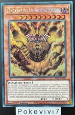Carte YU-GI-OH! L'INCARNE DU LEGENDAIRE EXODIA BLTR-FR051 Secret Rare NEUF