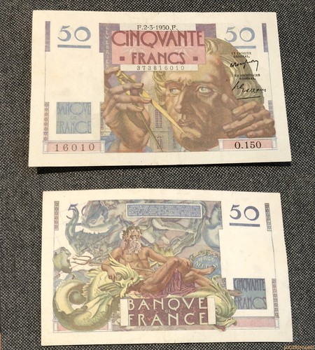 Francs verrier type 1946 - verrier,