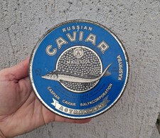 Boîte ancienne caviar - boîte, de