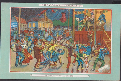 Chromo ancien cpa chocolat - chromo,