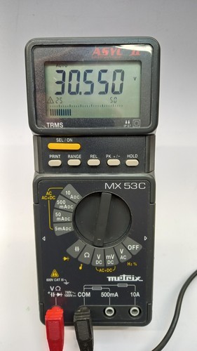 Multimètre métrix c - multimètre,