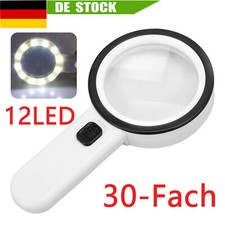 Loupe 30x avec lumière - , 12led