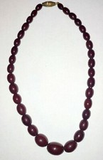 Ancien collier art déco ambre