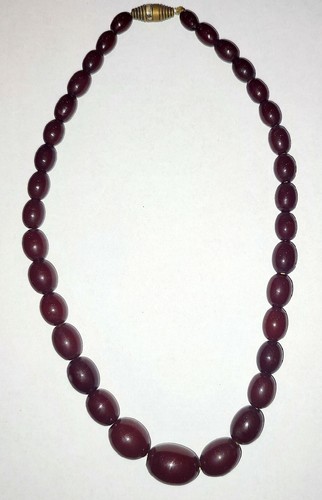 Ancien collier art déco - , ambre