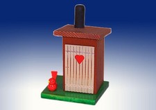 Poupée Fumée Maison En Cœur