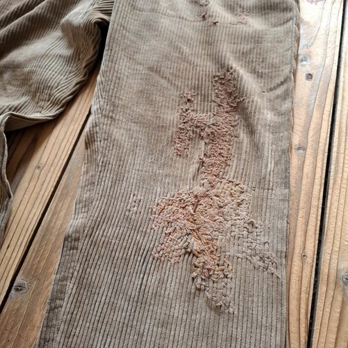 Antique french corduroy - french, work