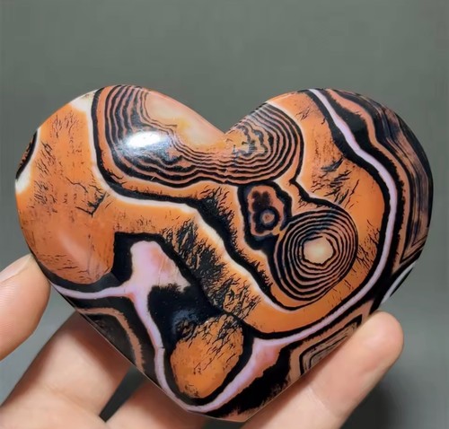 Agate forme cœur xl - forme, de