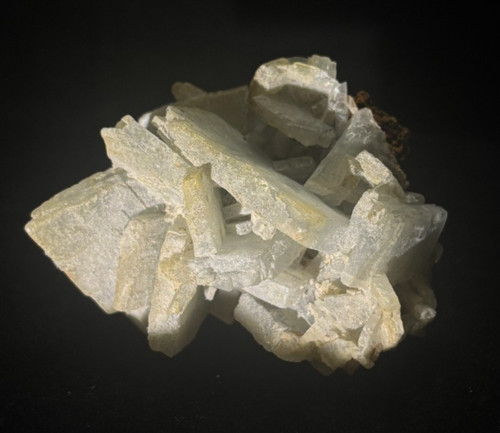 Barytine naturelle bleue - , –